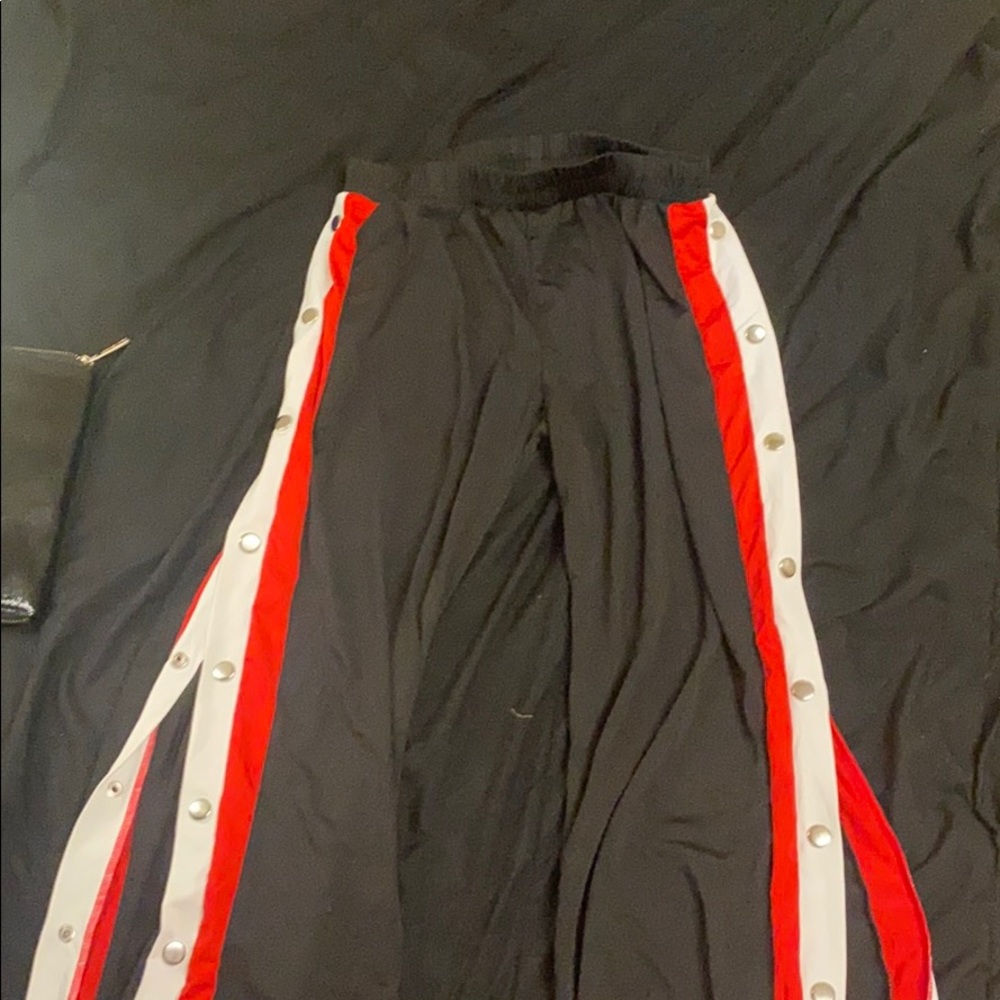 Black Button Down Pants